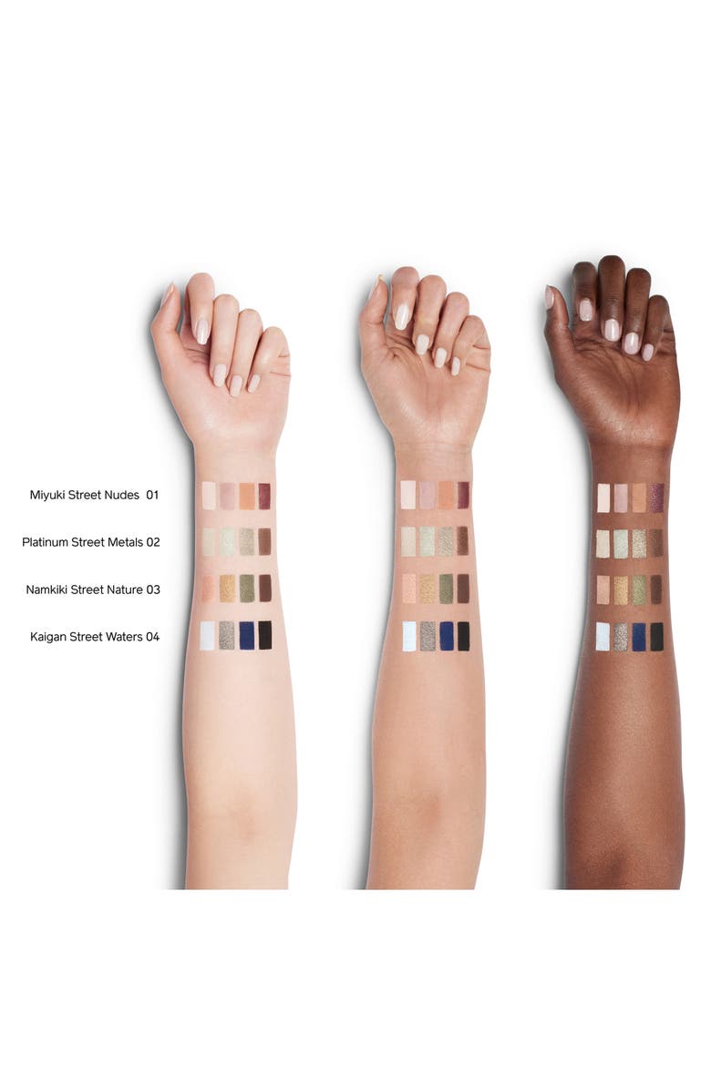 Essentialist Eyeshadow Palette, Alternate, color, PLATINUM STREET METALS
