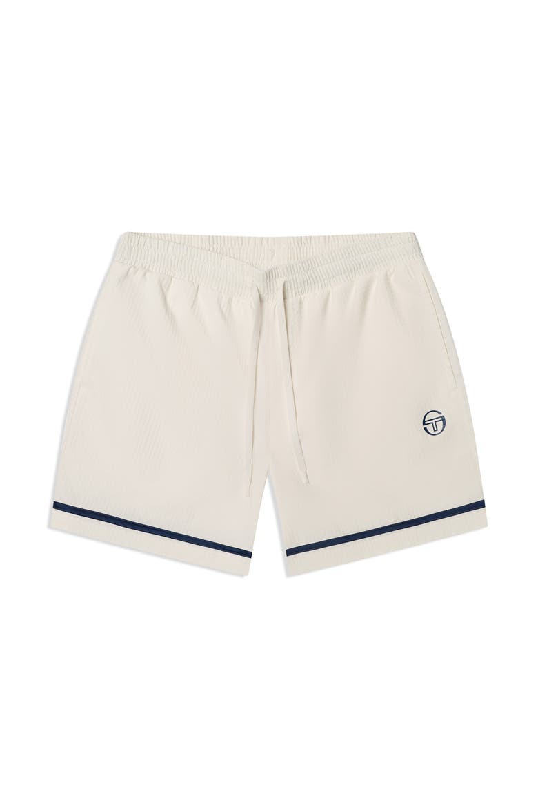 Striscia Shorts, Alternate, color, GARDENIA