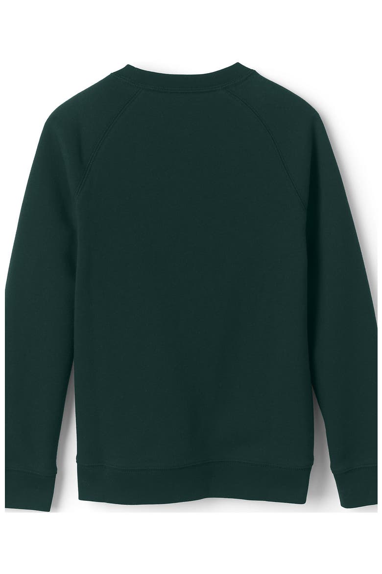 School Uniform Kids Crew Sweatshirt, Alternate, color, Evergreen