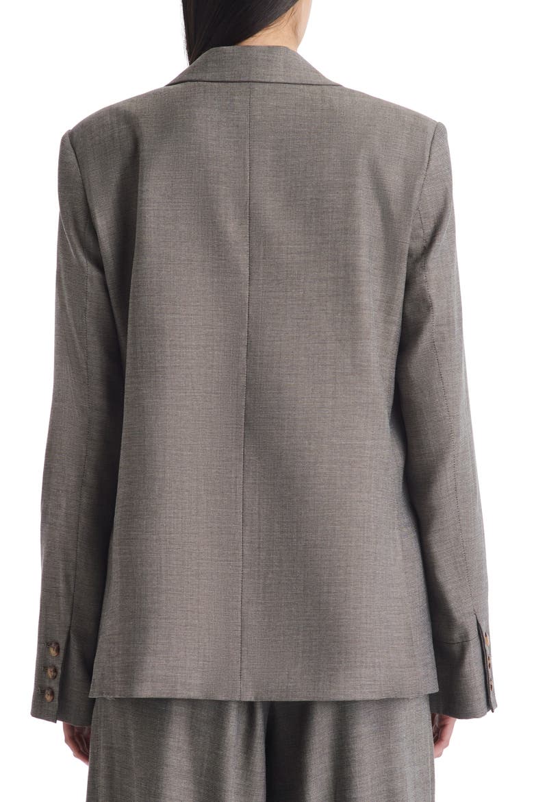 Wool Blend Boyfriend Blazer, Alternate, color, TAUPE