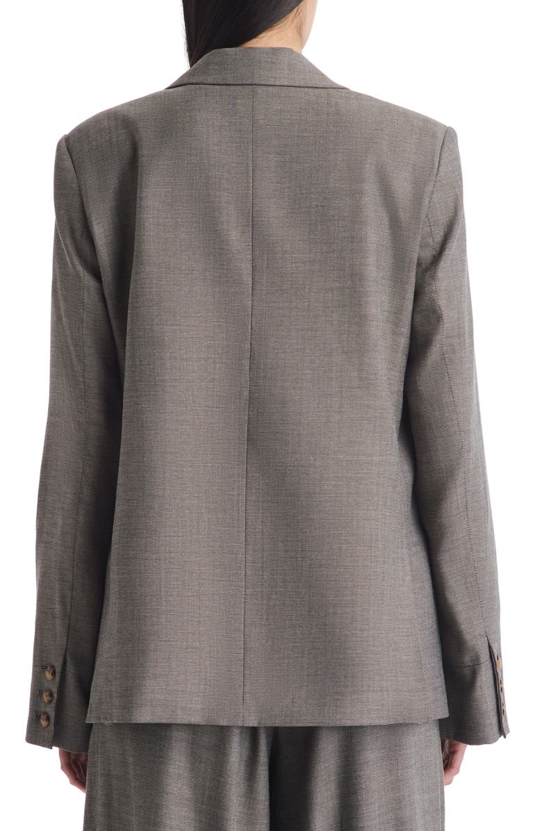 TWP Wool Blend Boyfriend Blazer, Alternate, color, Taupe