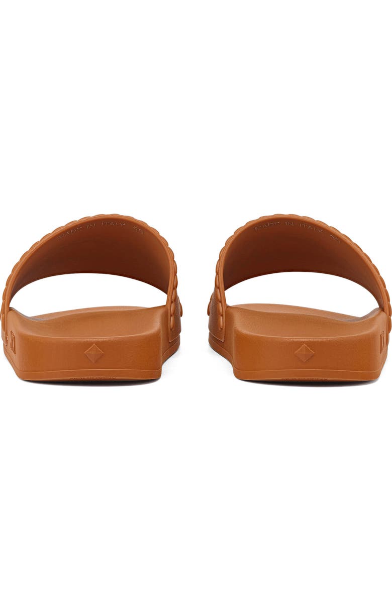 MCM Logo Slide Sandal, Alternate, color,