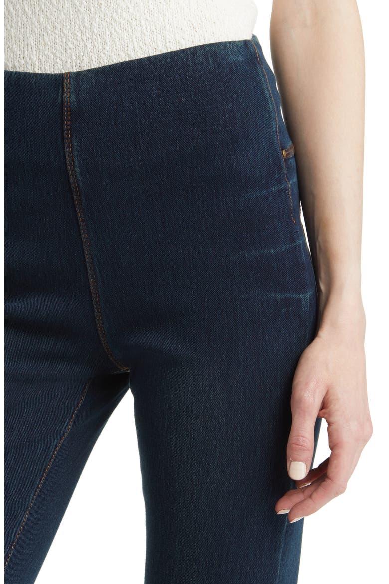 'Lyssentials Boyfriend High Rise Denim Jeans, Alternate, color, INDIGO