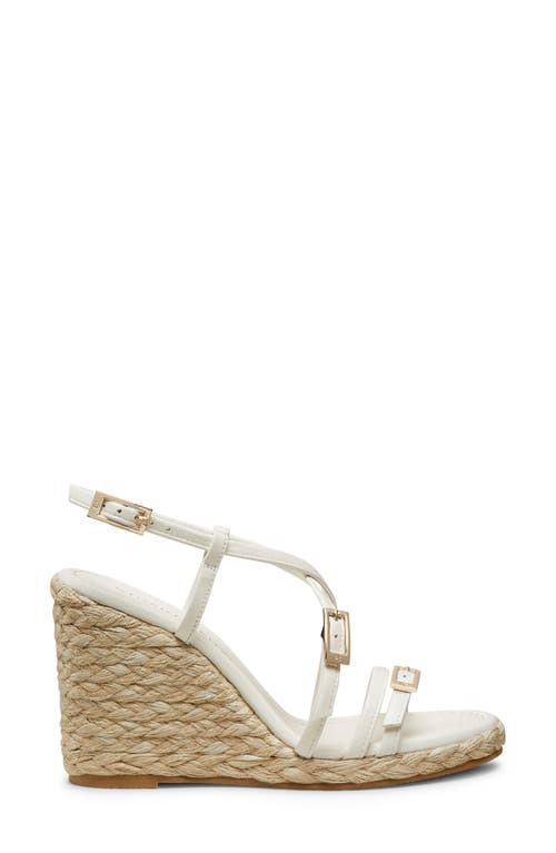 Stuart Weitzman Georgie Espadrille Wedge Sandal In Neutral