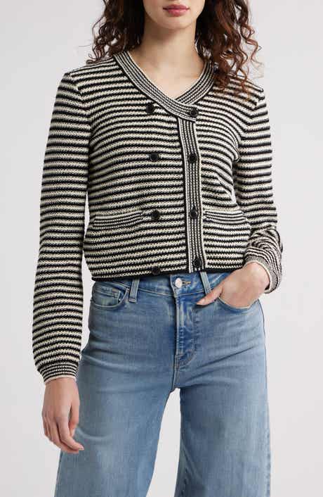 FRAME The Court Double Breasted Cardigan
