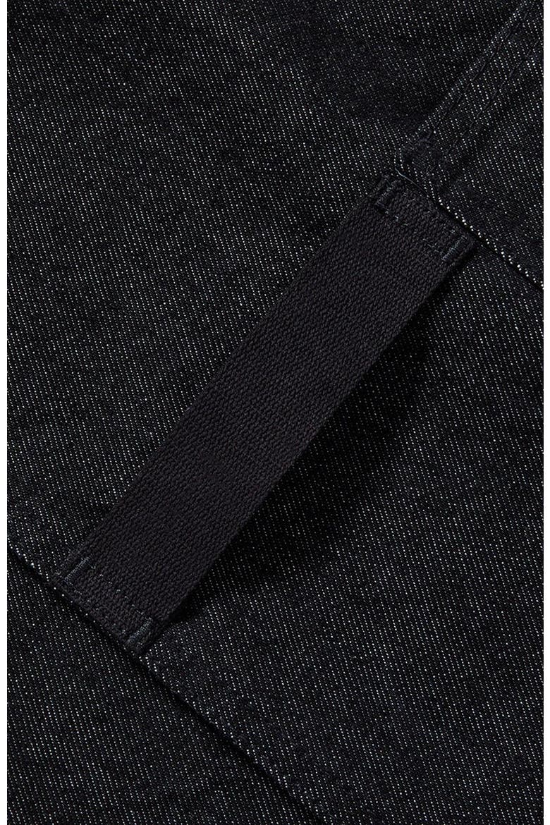 The Essential Apron - Abalone Black Denim, Alternate, color, Abalone Denim