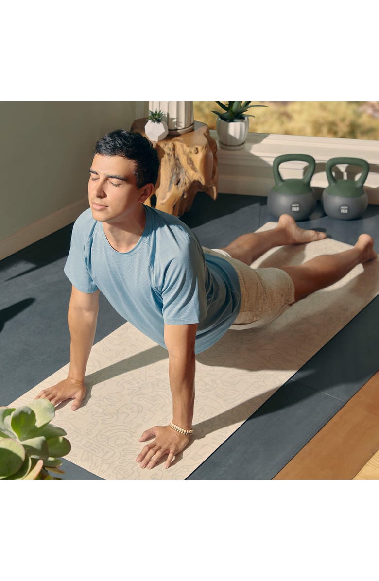 WeGym Suede Mat, Alternate, color, Jungle