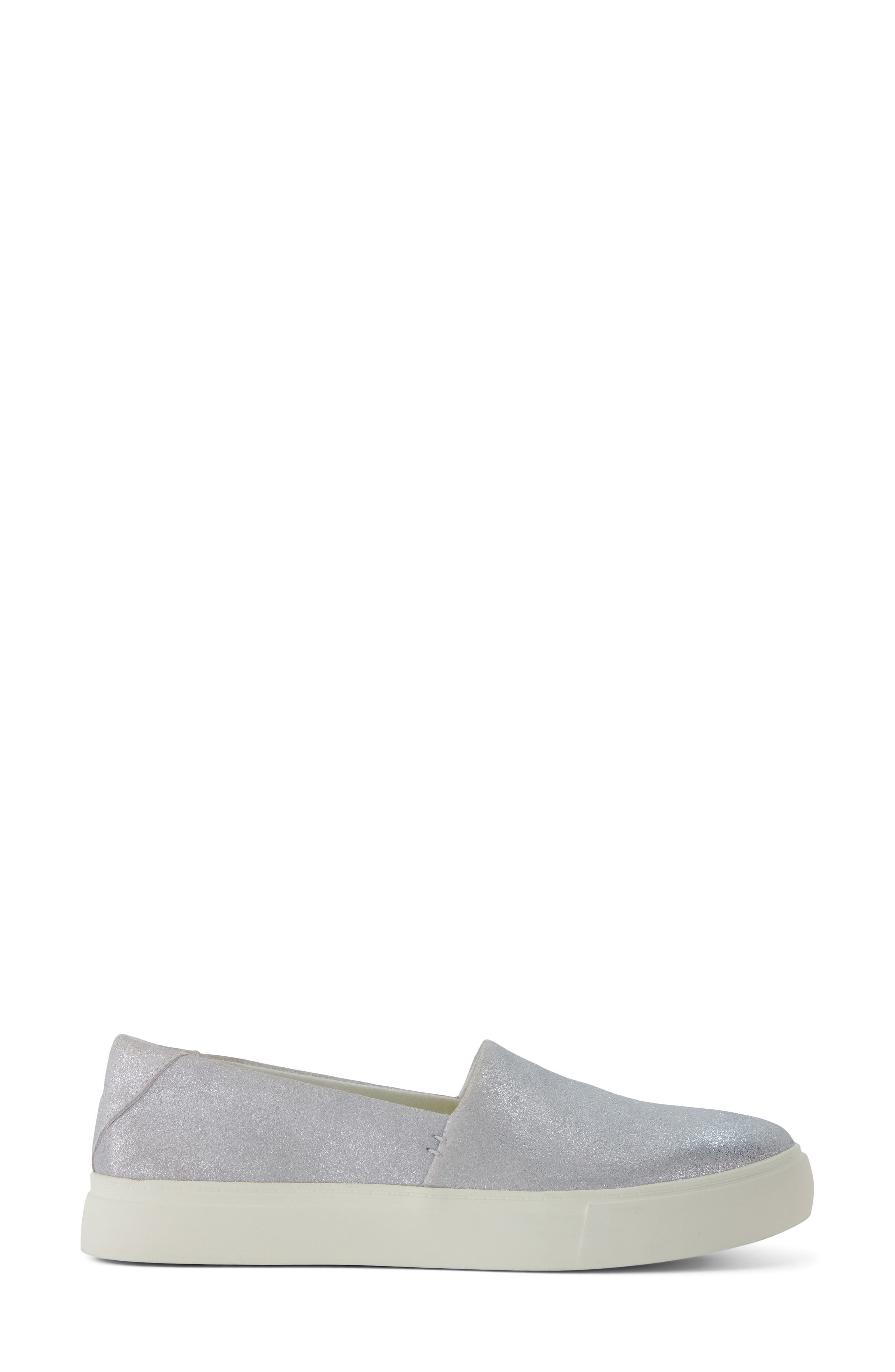 Kameron Leather Slip On Sneaker, Alternate, color, LIGHT GREY