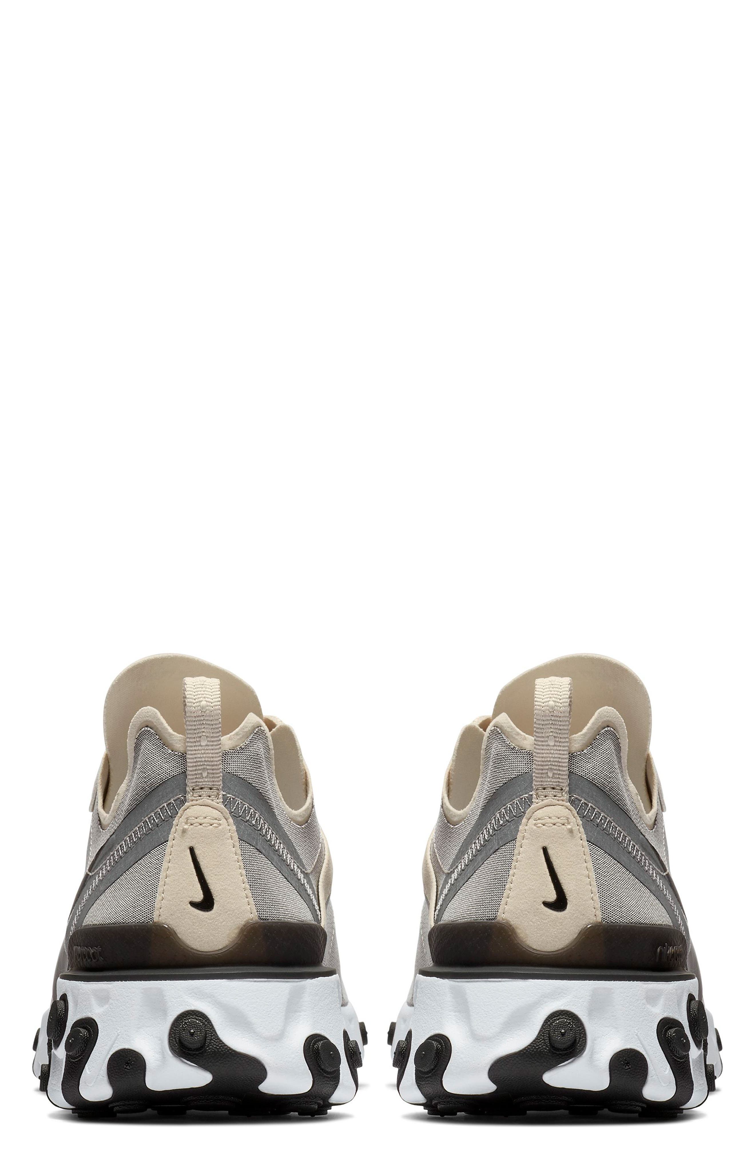 React Element 55 Sneaker, Alternate, color, LIGHT BROWN/ BEIGE/ WHITE