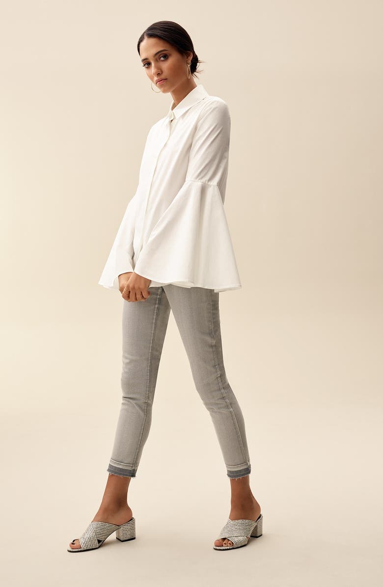 Vince Camuto Bell Sleeve Shirt, Alternate, color, 