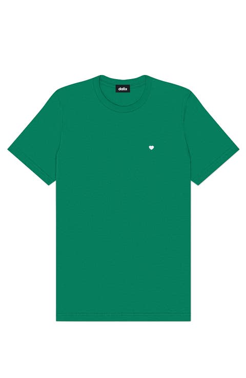 Tシャツ・カットソー BROOKSFIELD Men T Shirts 203CB005 0283 GREEN Geox® POLO: Men's forest green Polo Shirt | Geox®