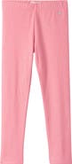 Hatley Kids' Cozy Glitter Stretch Cotton Leggings