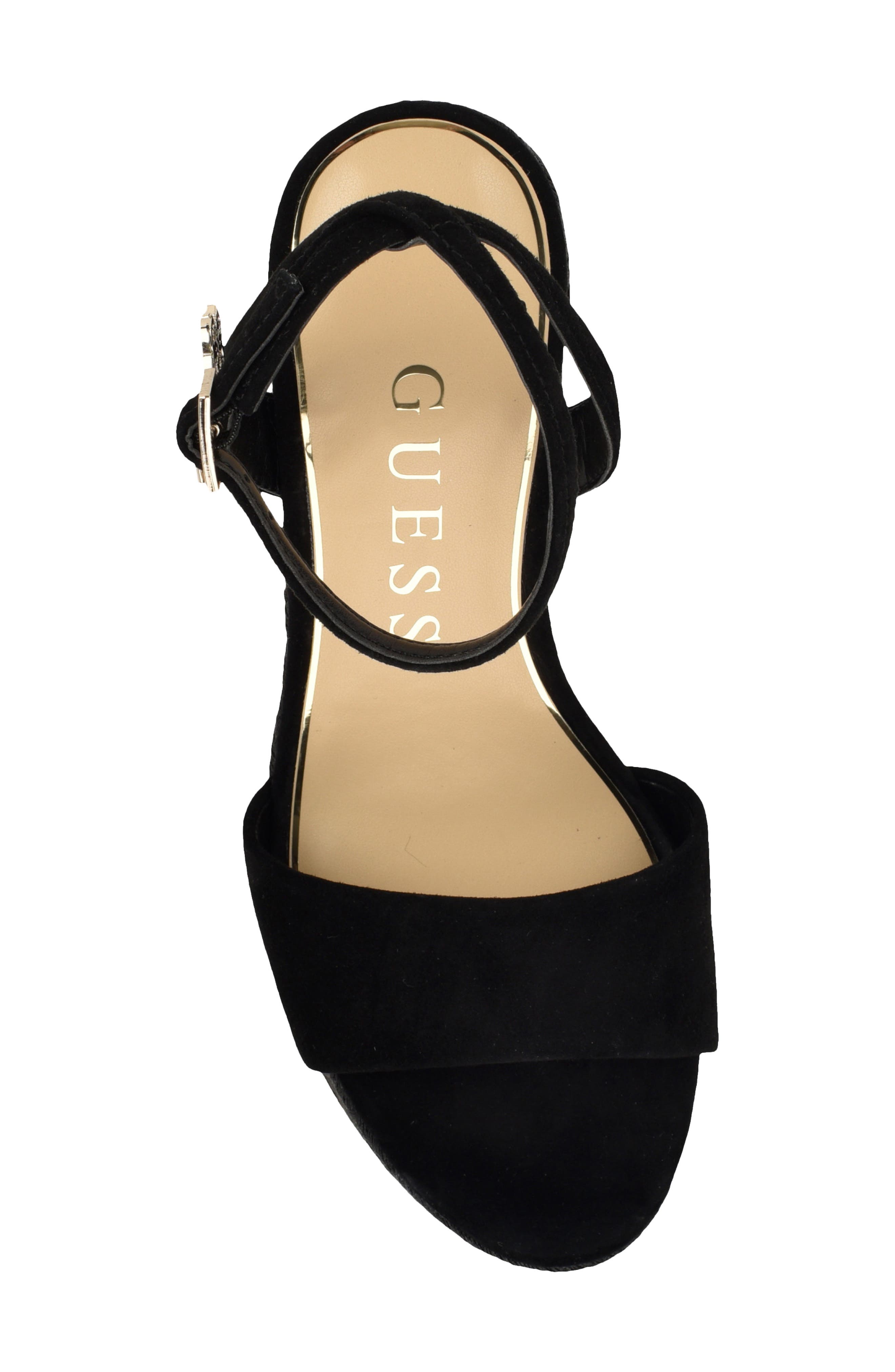 GUESS Gweverly Platform Wedge Sandal, Alternate, color, 