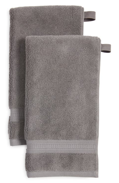 Zero Twist 2-Pack Cotton Hand Towels