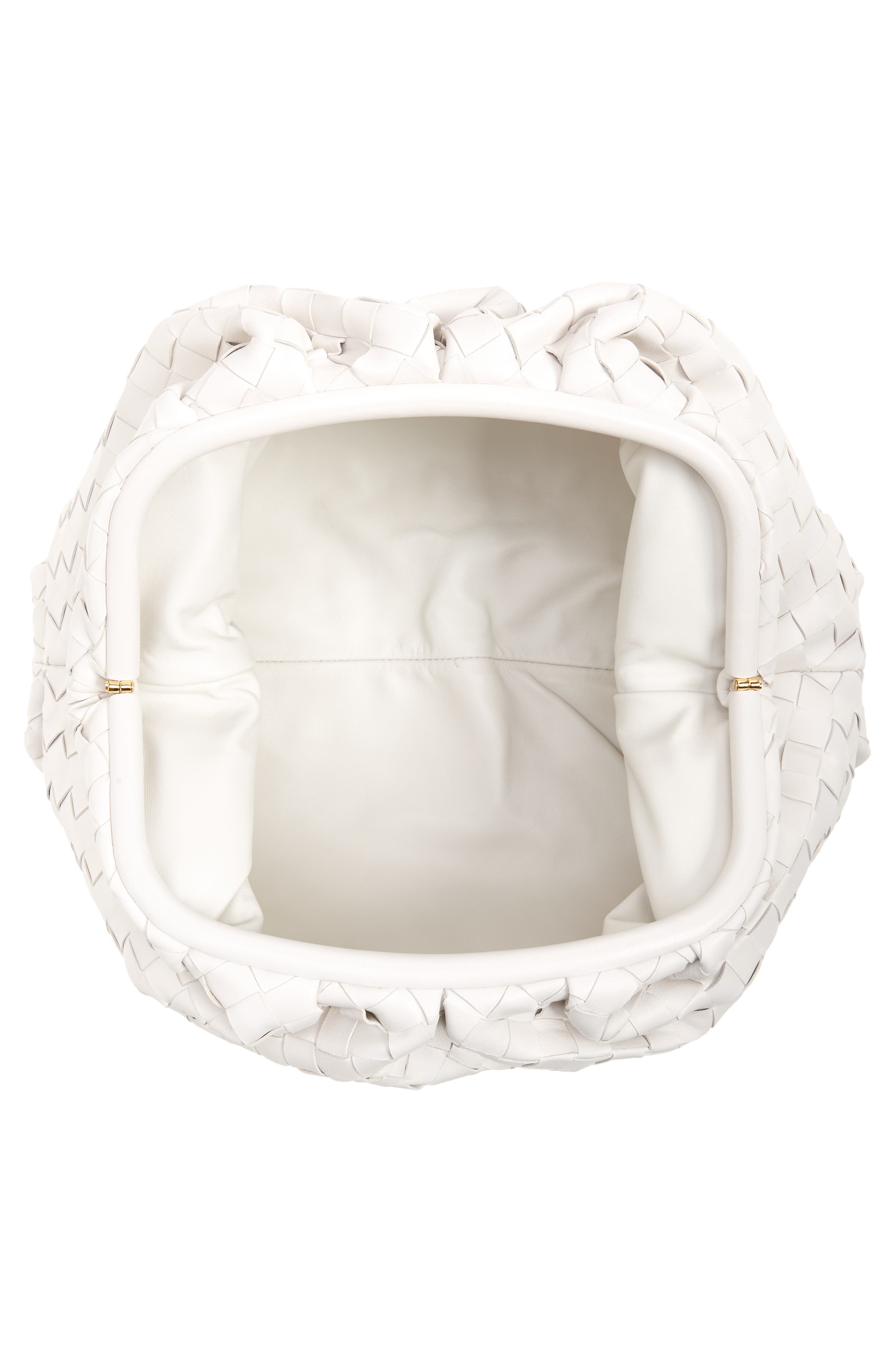 Bottega Veneta Intrecciato Leather Pouch, Alternate, color, 