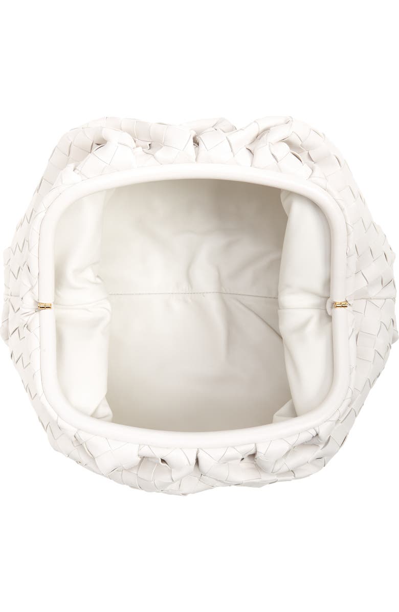 Bottega Veneta Intrecciato Leather Pouch, Alternate, color,