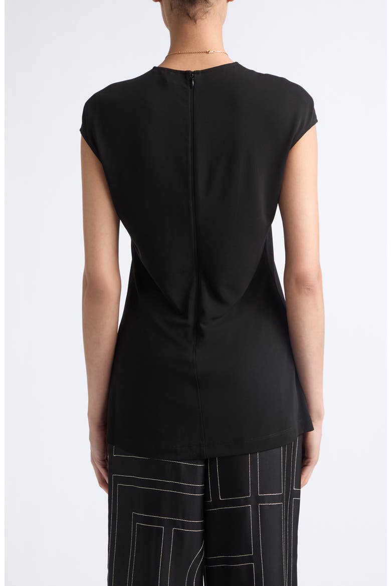 Everyday Fluid Jersey Top, Alternate, color, BLACK