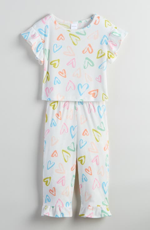 Kids' Rib Knit Pajamas (Little Kid & Big Kid)