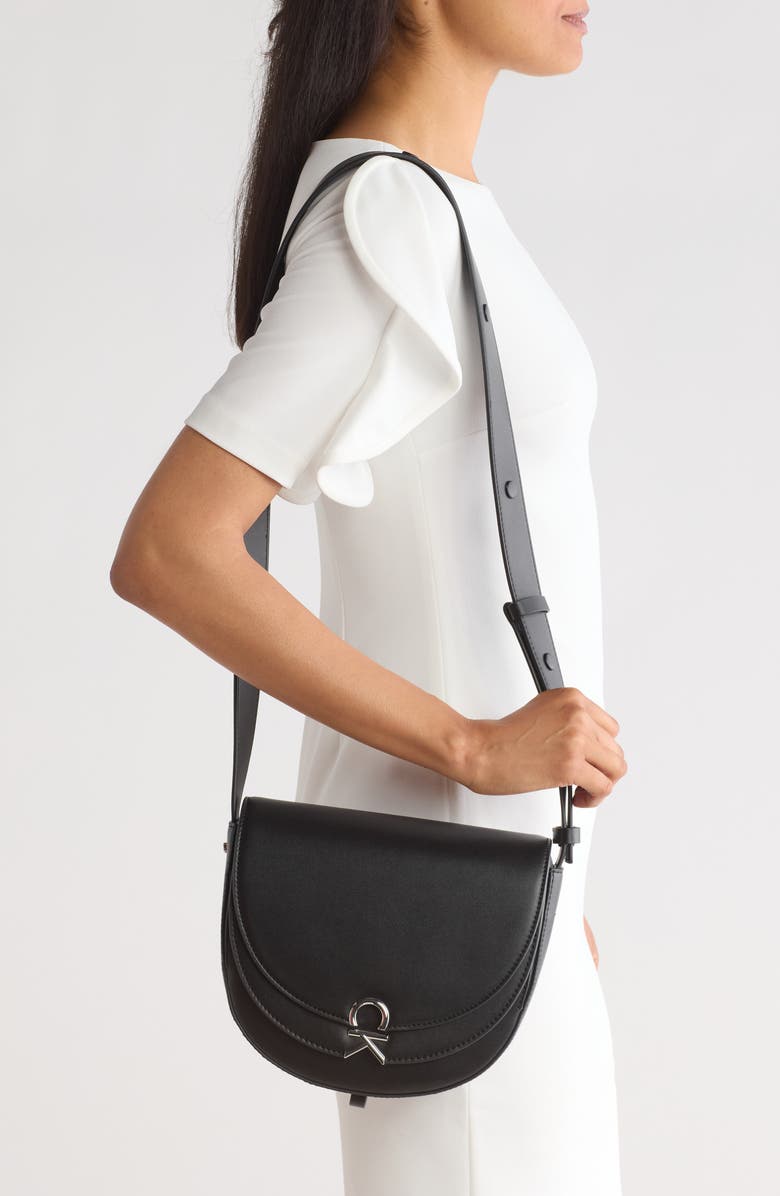 Calvin Klein Crisell Flap Crossbody Bag, Alternate, color,