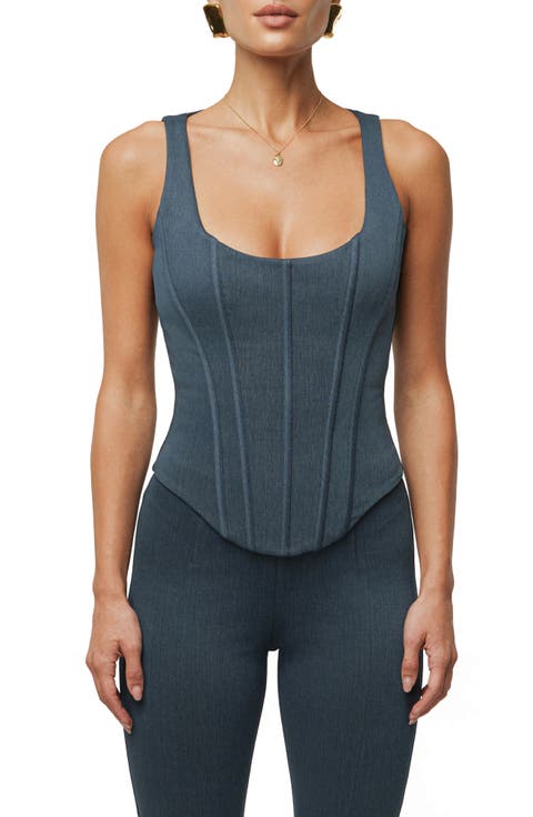 Sierra Denim Sleeveless Top