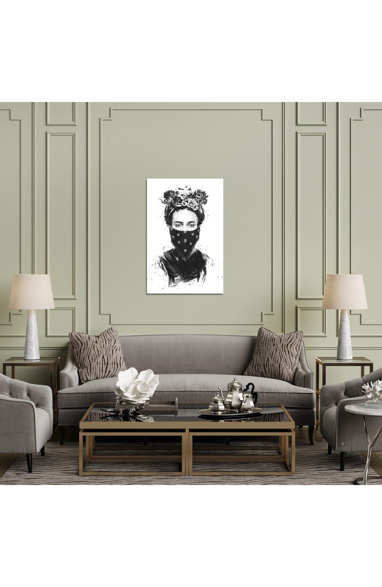 iCanvas Rebel Girl by Balazs Solti Canvas Wall Art, Alternate, color, 