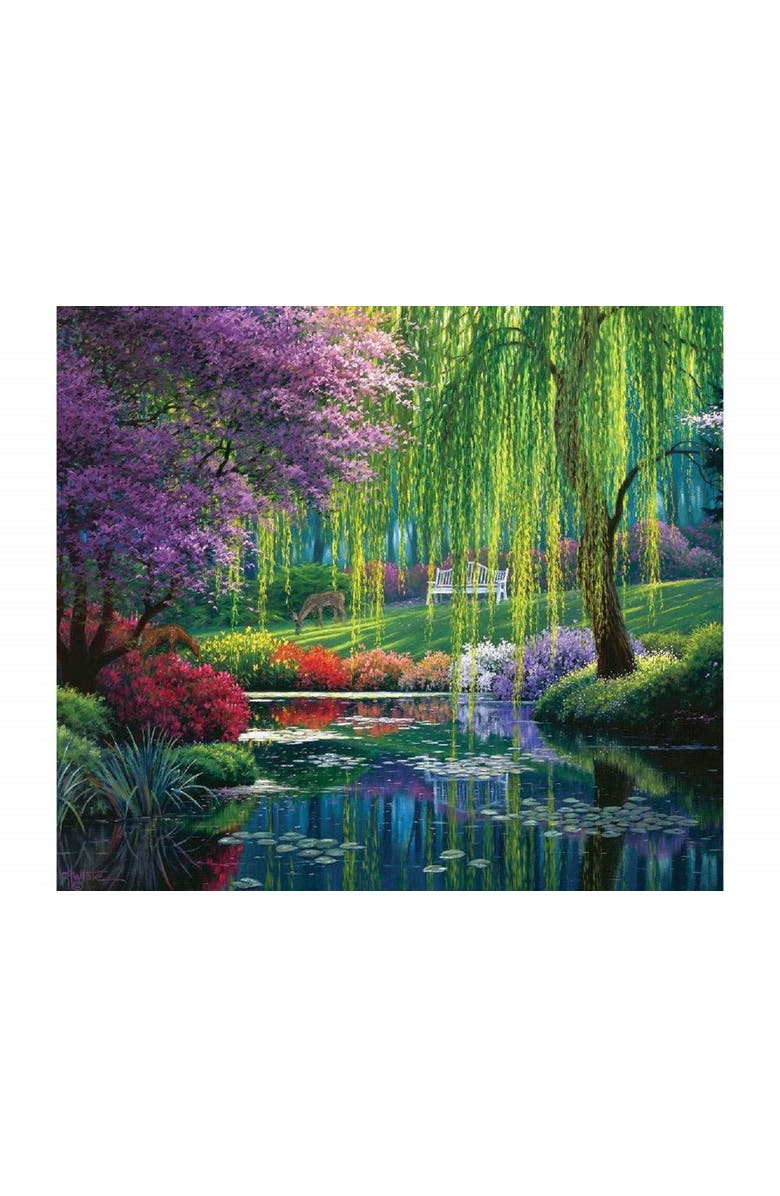 Sunsout Willow Pond 300 piece Jigsaw Puzzle for Adults, Alternate, color, Multicolor
