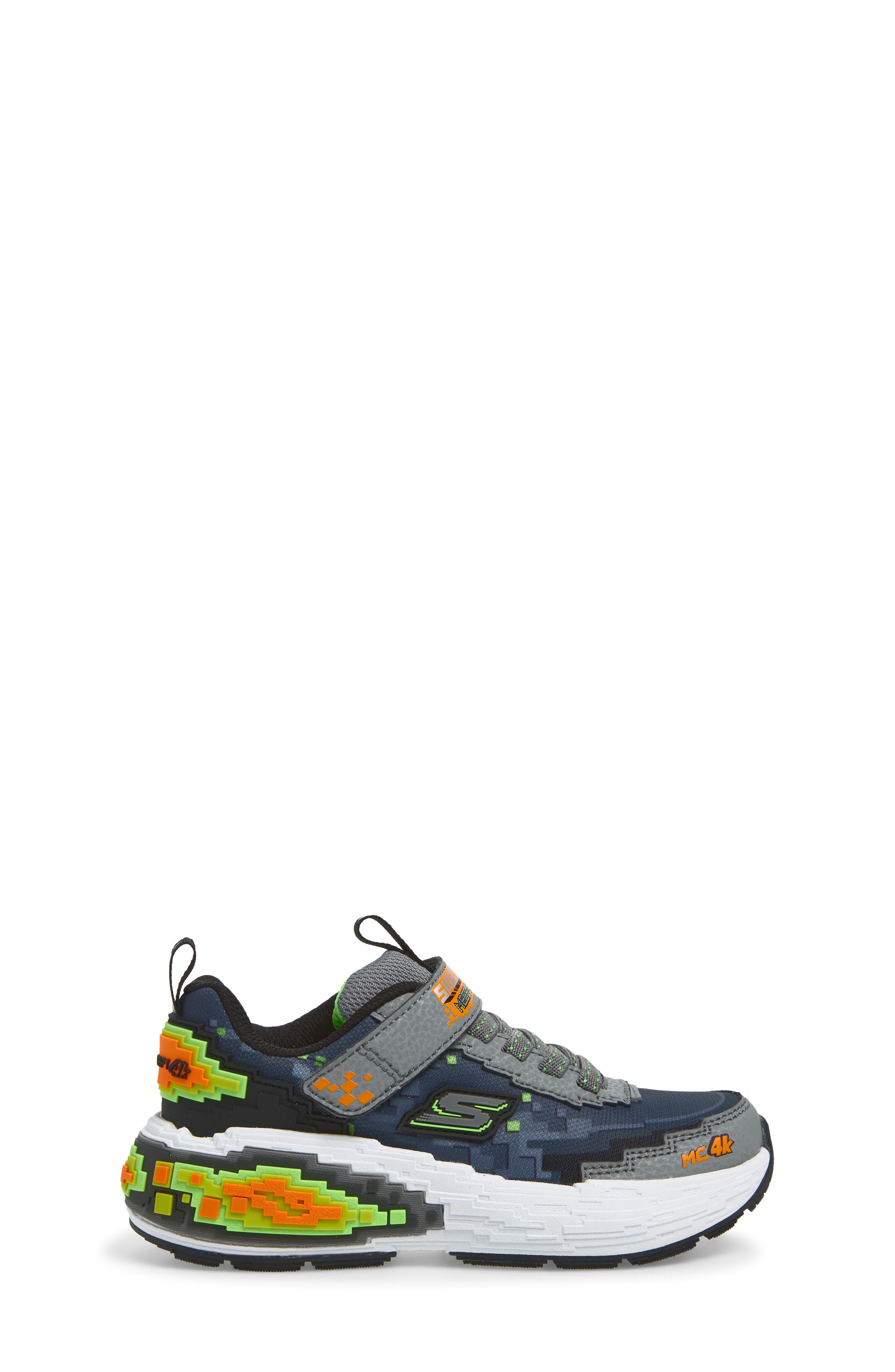 SKECHERS Mega-Craft<sup>®</sup> 4K Sneaker, Alternate, color, Grey/ Lime