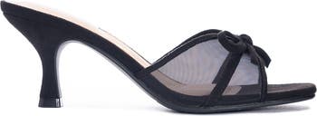 Jump Up Bow Slide Sandal