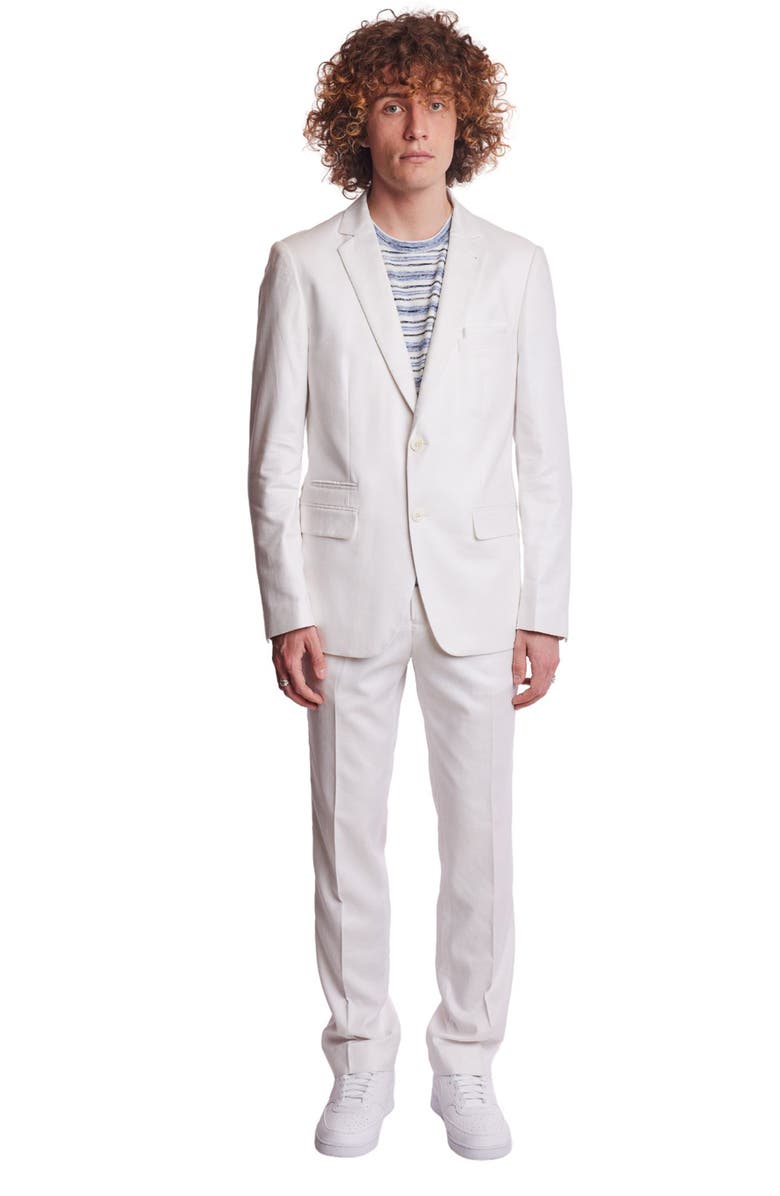 PAISLEY & GRAY Dover Slim Fit Sport Coat, Alternate, color, White Linen