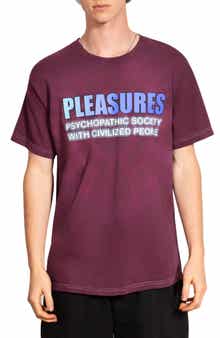 PLEASURES Civilized Cotton Graphic T-Shirt