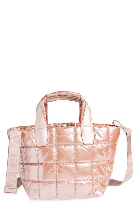 Small Porter Water Repellent Quilted Recycled Nylon Tote