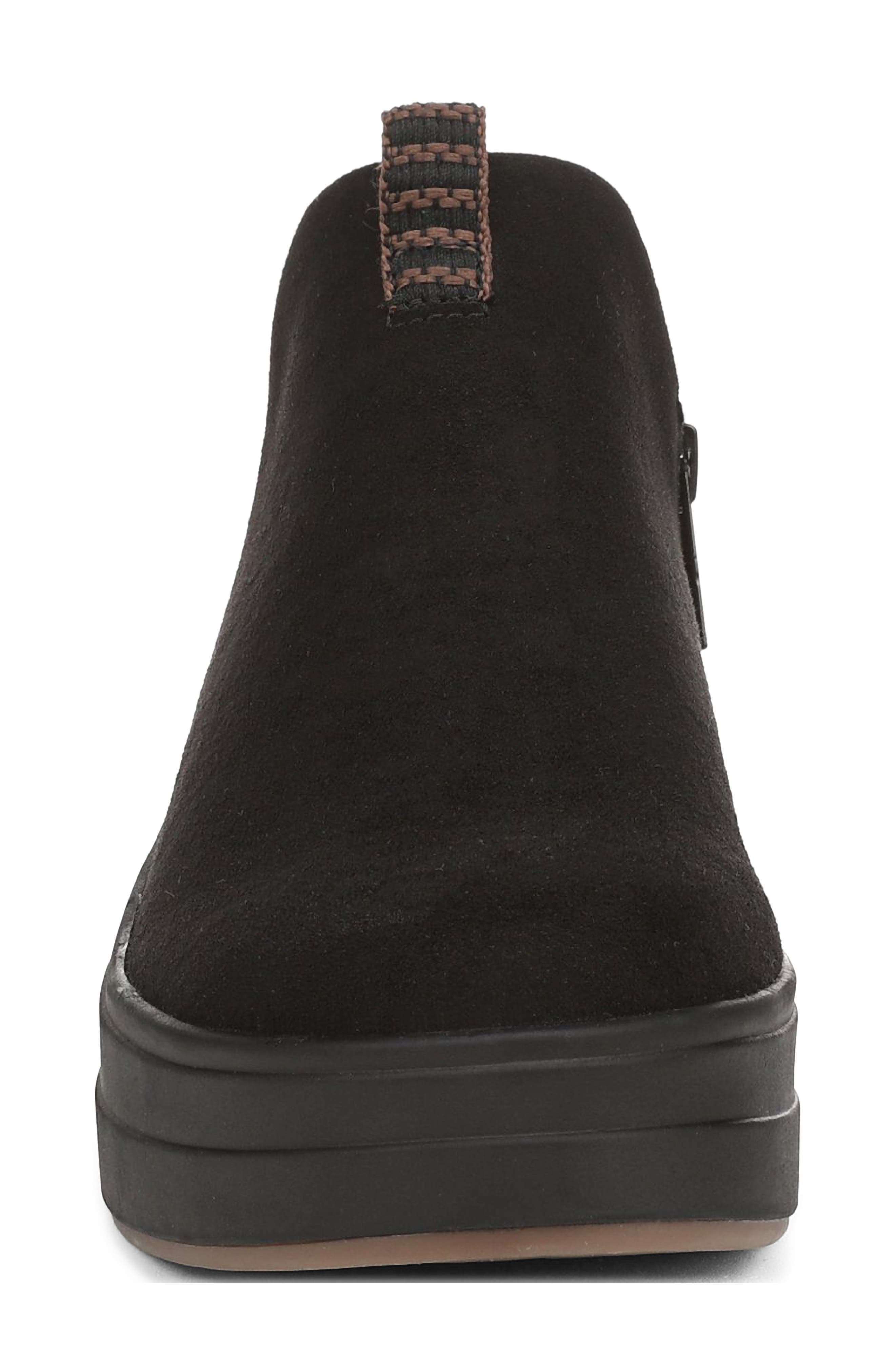 Vivie Short Boot, Alternate, color, BLACK / BLACK