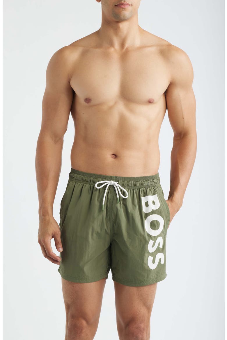 Octopus Swim Trunks, Main, color, OPEN GREEN