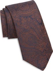 Canali Paisley Silk Tie