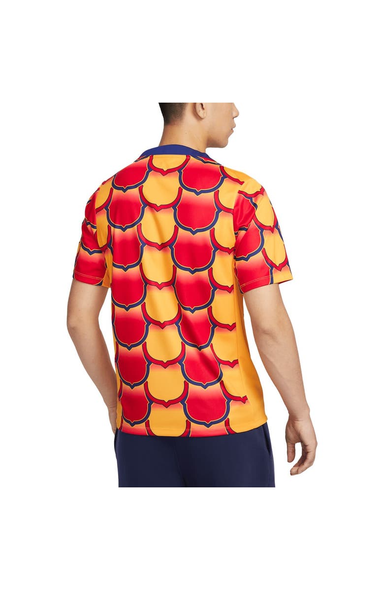 Nike Men's Nike Gold Barcelona 2023/24 Academy Pro Pre-Match Top, Alternate, color, Gold