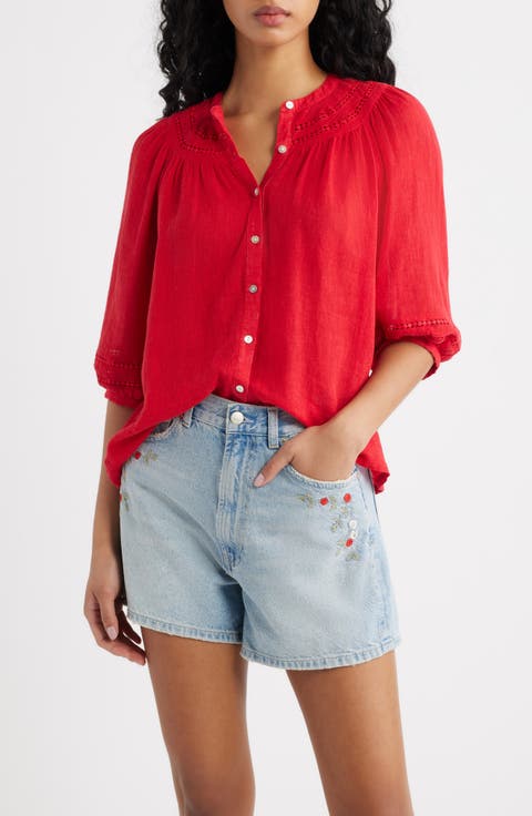 x Giadzy Theia Button-Up Top
