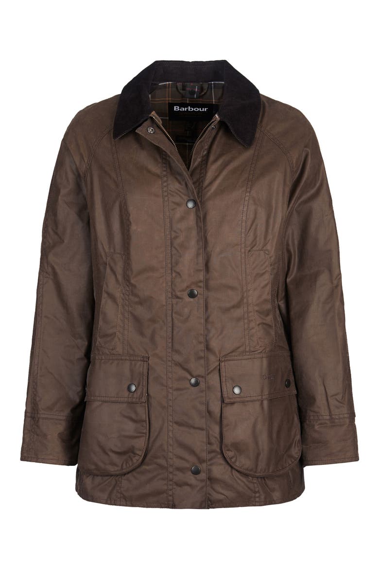 Beadnell Waxed Cotton Jacket, Alternate, color, BARK