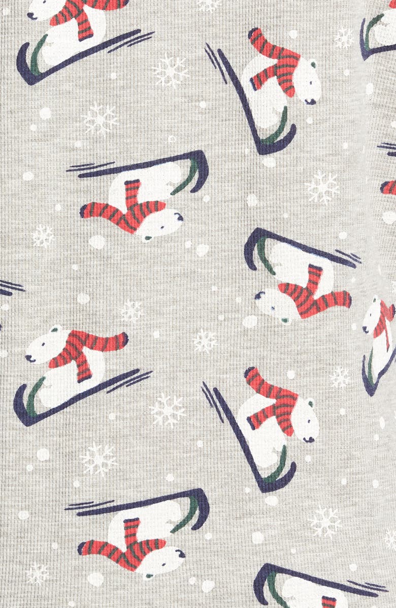 NORDSTROM MEN'S SHOP Family Father Thermal Pajamas, Alternate, color, 