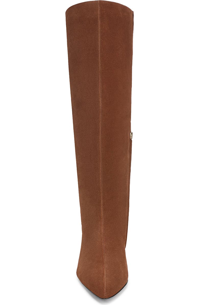 Nordstrom Dauphine Kitten Heel Knee High Boot, Alternate, color, Brown Mage