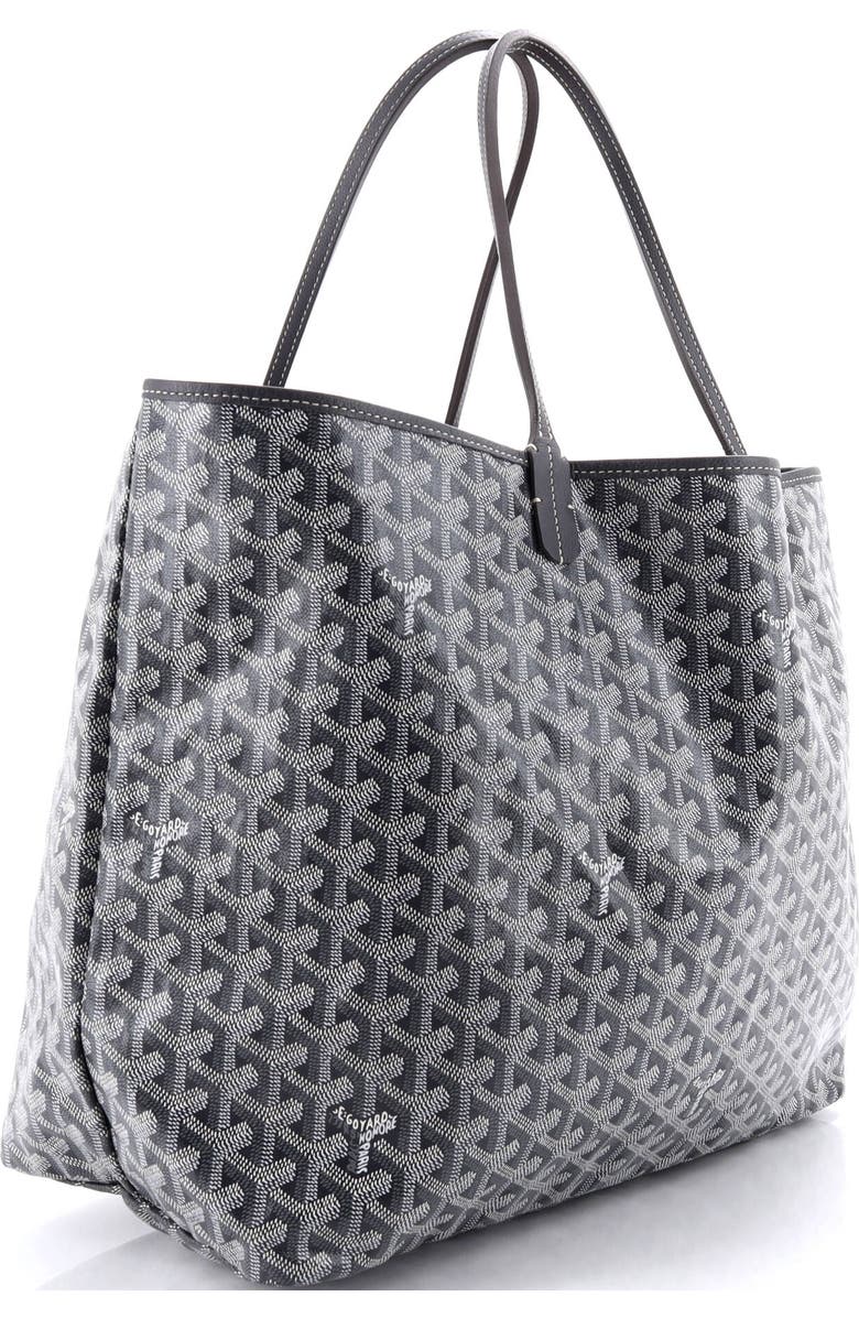 Pre-Owned Goyard Saint Louis Tote Coated Canvas GM, Alternate, color, Gray