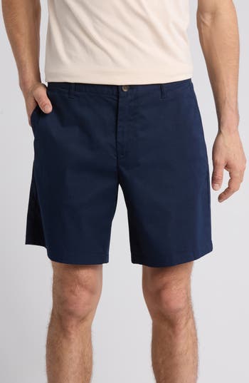 Nordstrom Rack Performance Chino Shorts In Navy Blazer