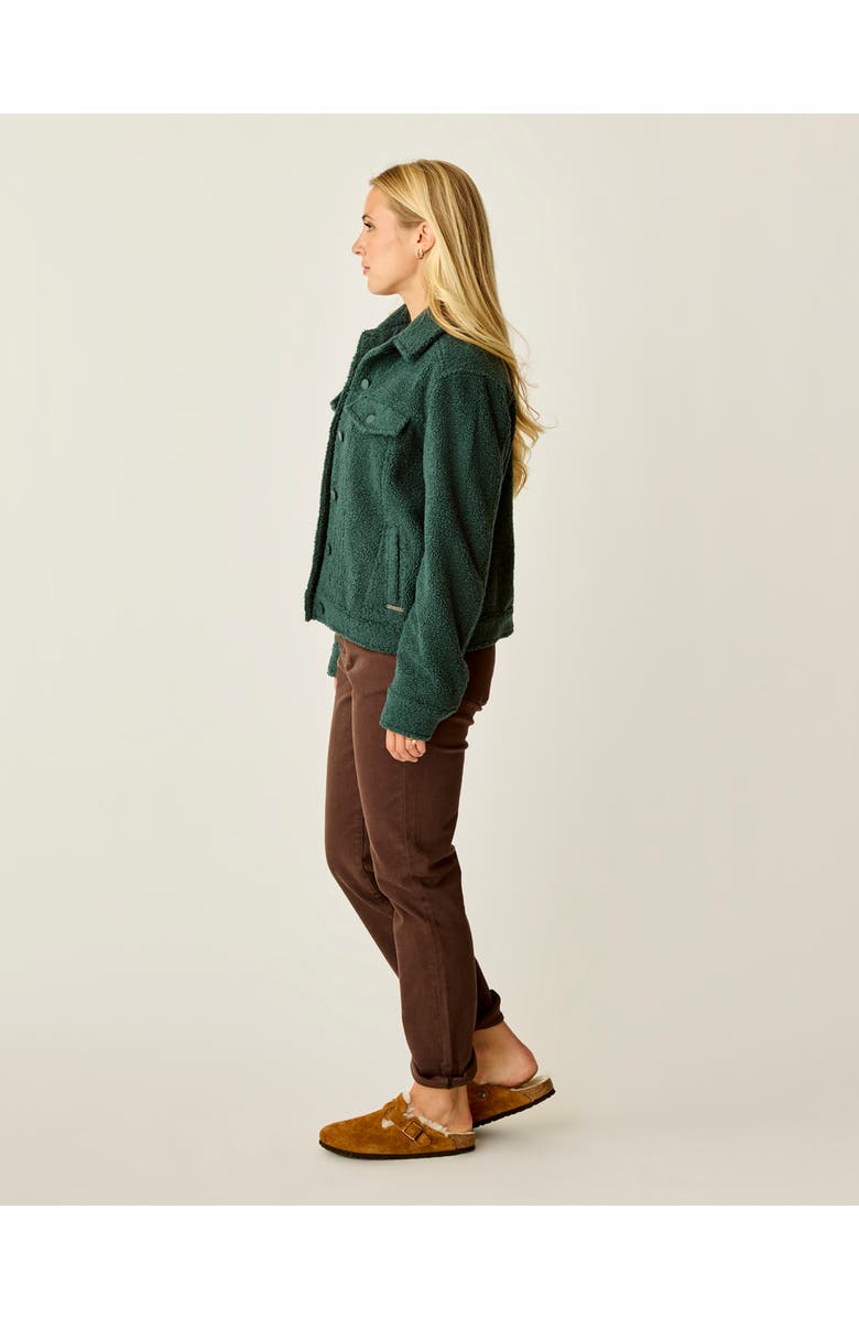 Carve Designs Rhea Boucle Trucker, Alternate, color, Pine