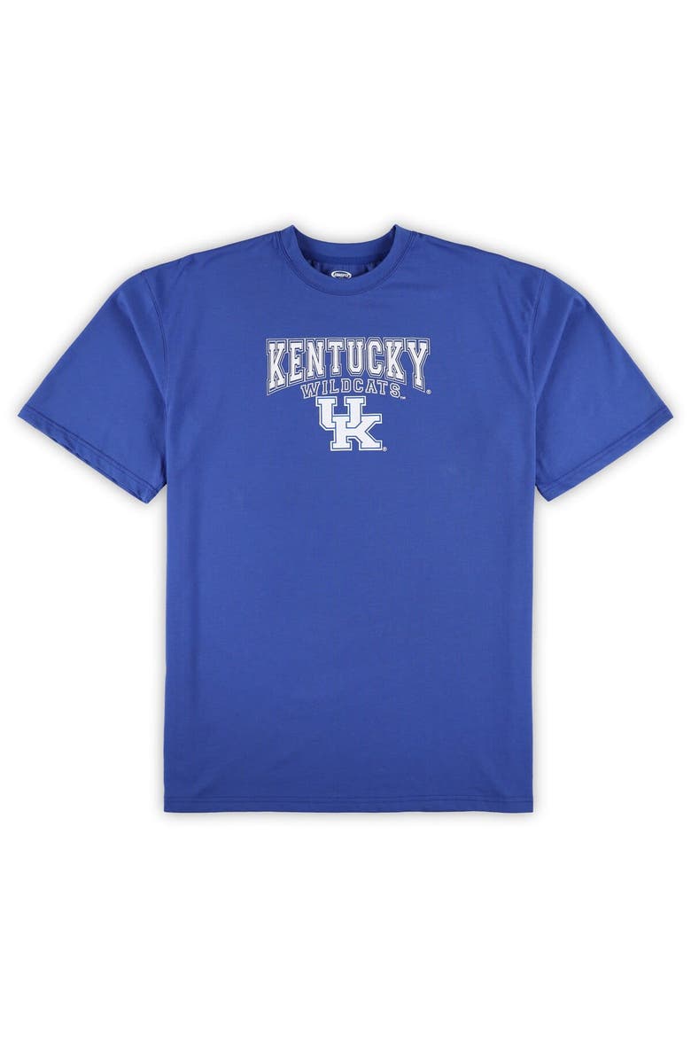 Men's Profile Royal Kentucky Wildcats Big & Tall 2-Pack T-Shirt & Flannel Pants Set, Alternate, color, Royal
