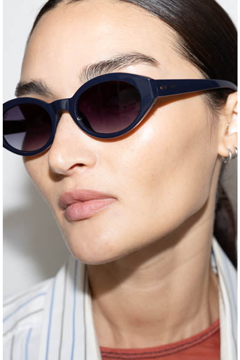 The Demi Sunglasses, Alternate, color, Jett Black