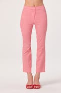 ASTR the Label Alma Stretch Cotton Gingham Crop Pants