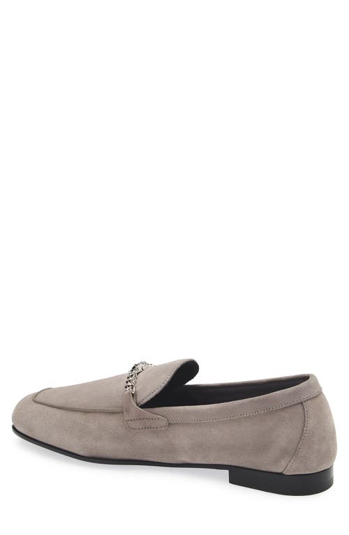 Versace Medusa Suede Loafers