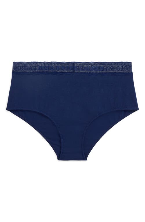 Polo Ralph Lauren Stretch Cotton Rib Boyshorts