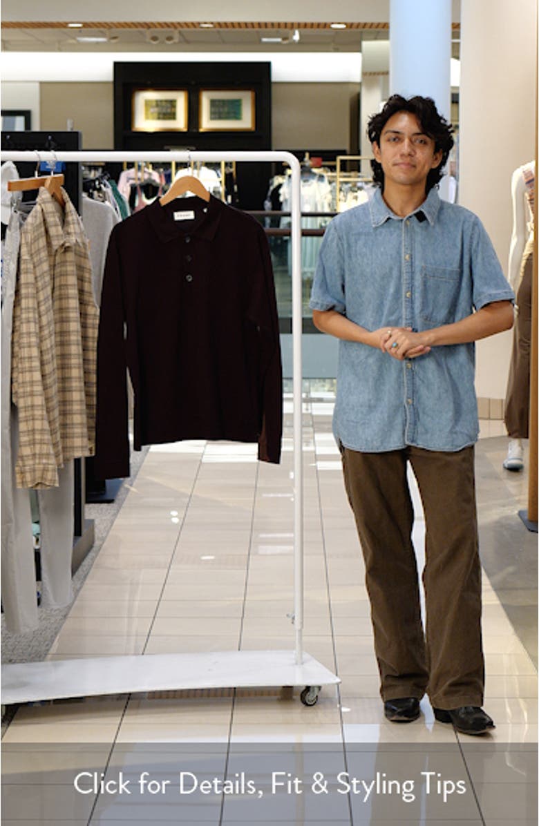 Long Sleeve Piqué Polo, sales video thumbnail