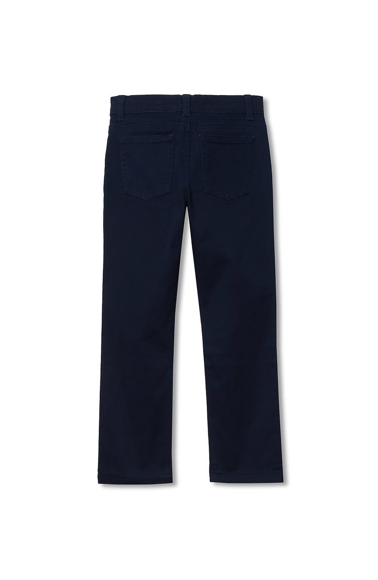 Lands' End Boys Iron Knee Twill 5 Pocket Pants, Alternate, color, Classic Navy