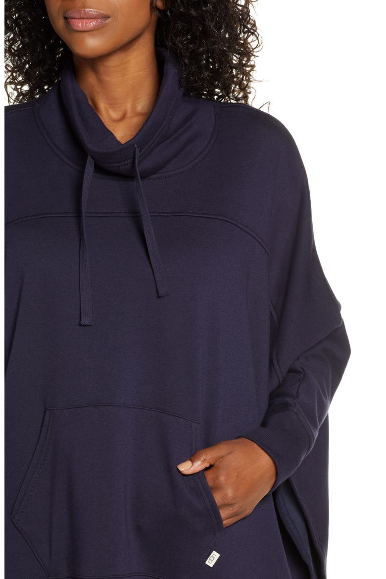 UGG Charlynne Poncho, Alternate, color, NAVY
